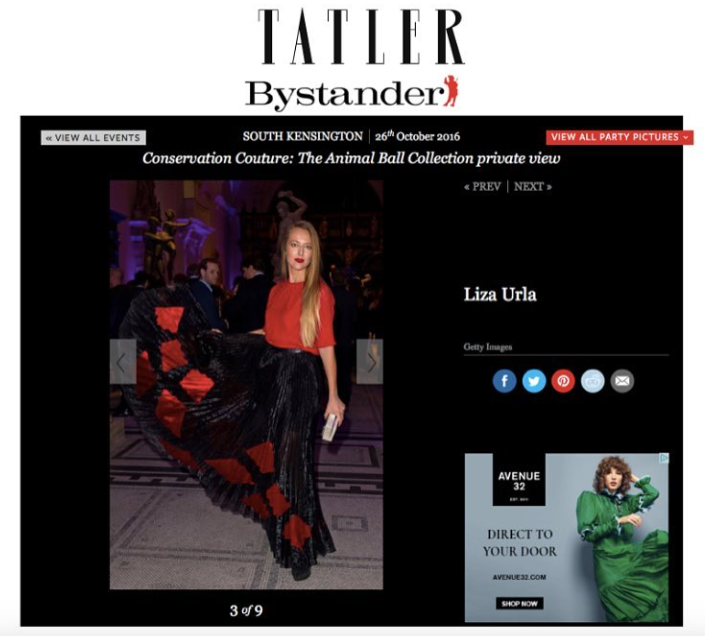 tatler liza urla georgia hardinge