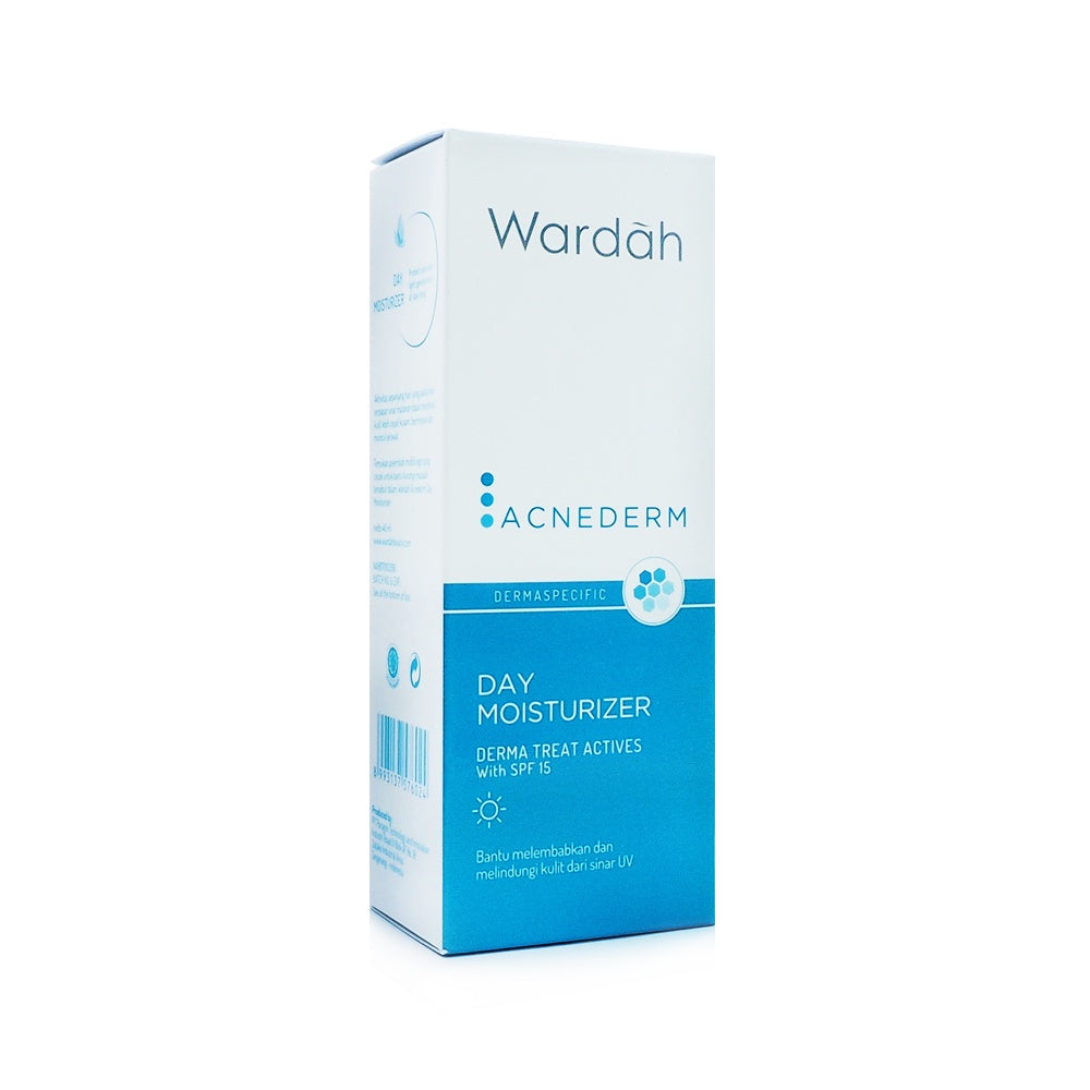 Wardah, Acnederm, Day Moisturizer, 40 ml
