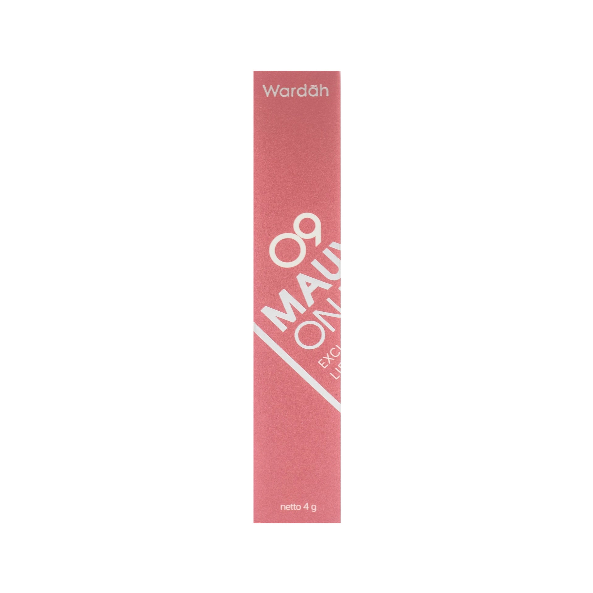 Wardah, Exclusive Matte Lip Cream, 09 Mauve On, 4 g