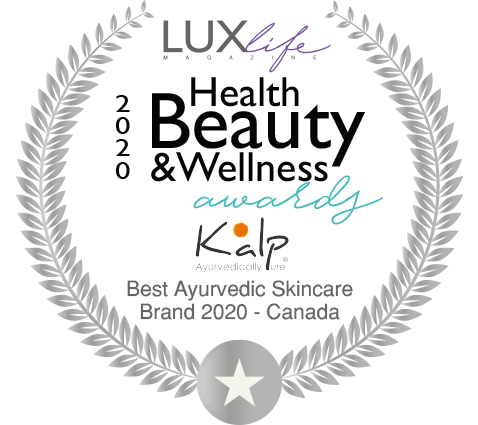 Best Canadian Ayurveda 2020 Award by Lux Life Magazine to Kalp Canada