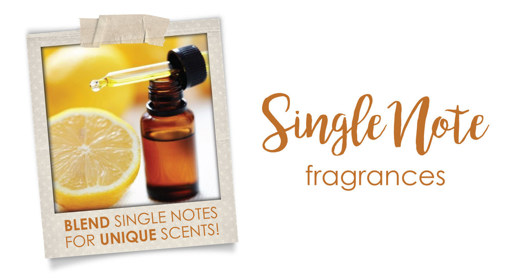 single note candle fragrance oils
