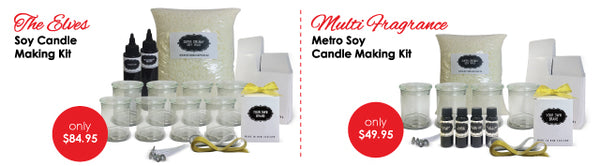 candle making kits, candle creations