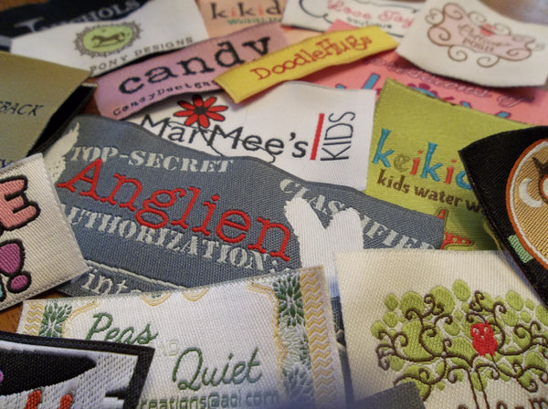 Woven Clothing Labels Sew On 9562