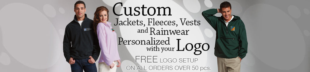 Personalized Embroidered Logo Jackets