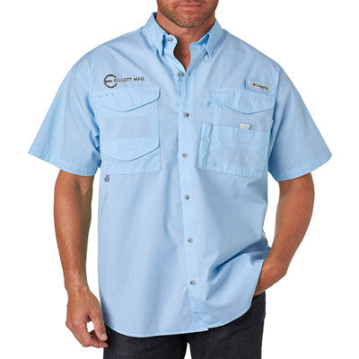 columbia shirt short sleeve embroidered custom bonehead business embroidery mens apparel bahama clothing zoom