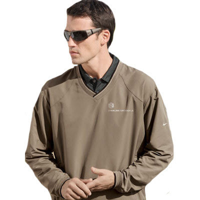 golf v neck windshirt