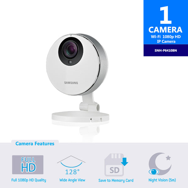 SNH-P6410BN - Samsung SmartCam HD Pro 1080p Camera - SOLTECH SECURITY