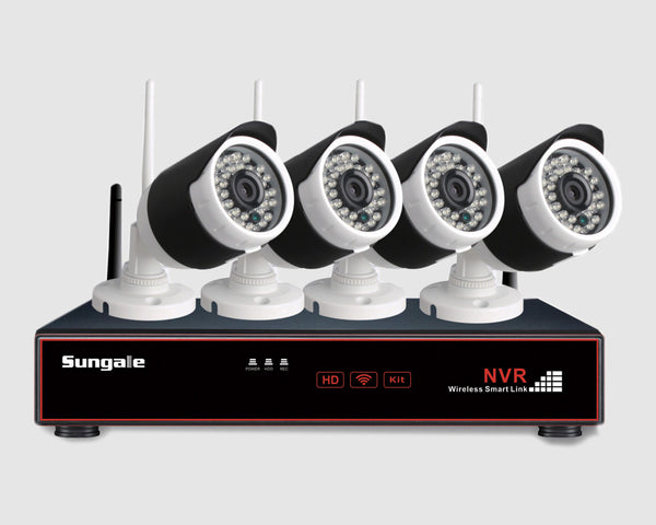 Wireless Monitoring Kit with 4 cameras 