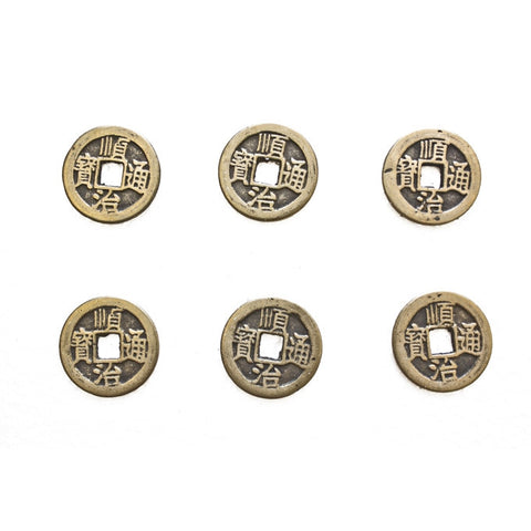 6 of I ching Coins - Asianly