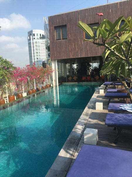 Myst Dong Khoi Saigon Boutique Hotel rooftop pool