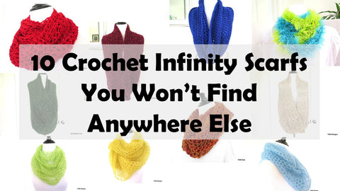 crochet infinity scarf