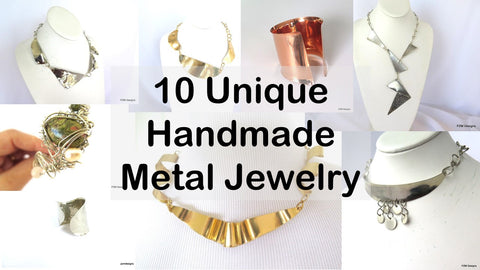 unique handmade metal jewelry