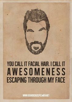 awesomeness beard facial hair