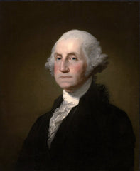 george washington president hair