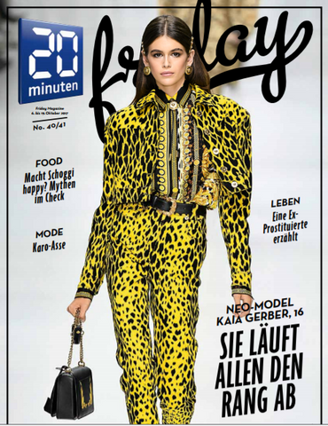 Friday Magazine Cover ELVETIA Schmuck Verlosung