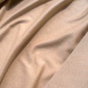 Camel cashmere fabric