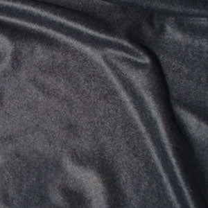Charcoal cashmere fabric