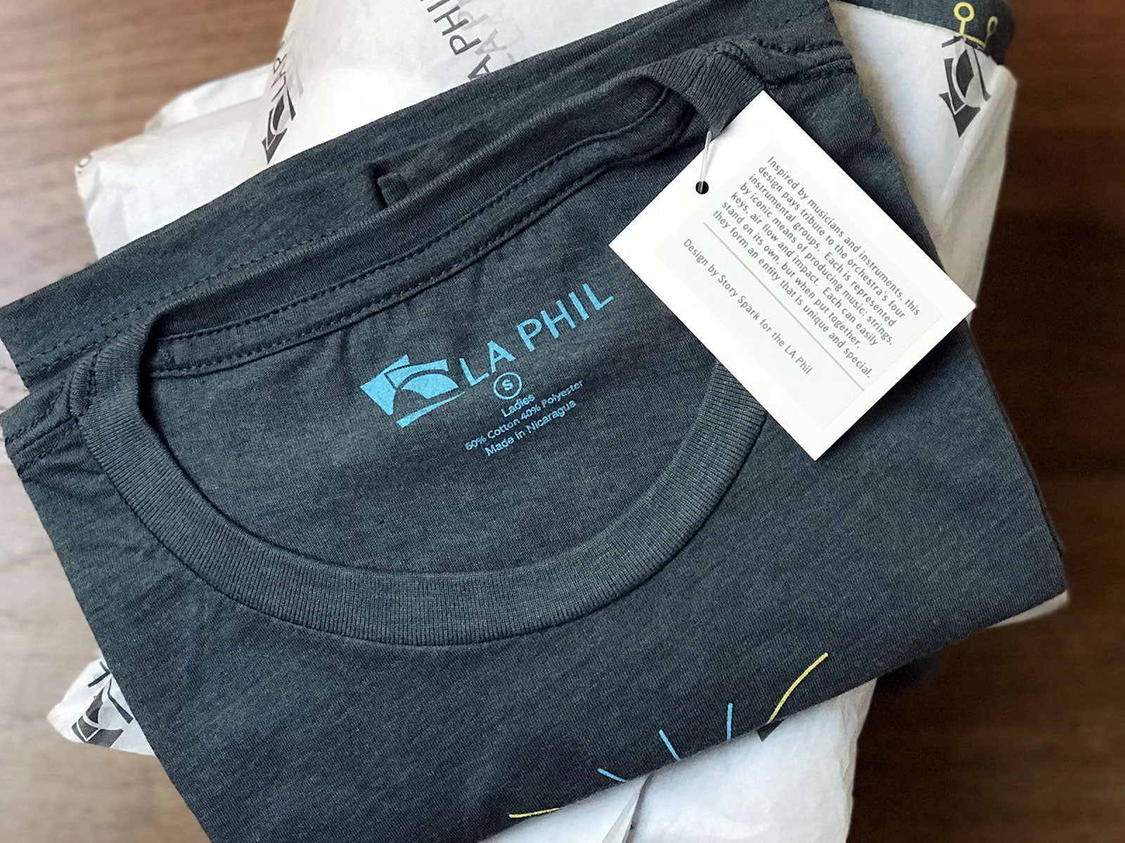 T-shirt designed by Story Spark for LA Phil
