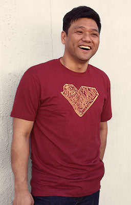 Tech Gift Idea: I Heart Tech Graphic Tee by Story Spark