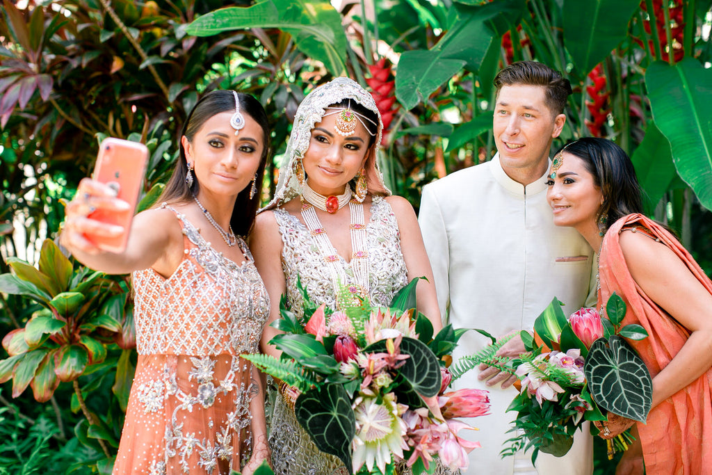 Shaiyanne and JP - Modern Pakistani Bride - Wedding Celebration in Hawai'i