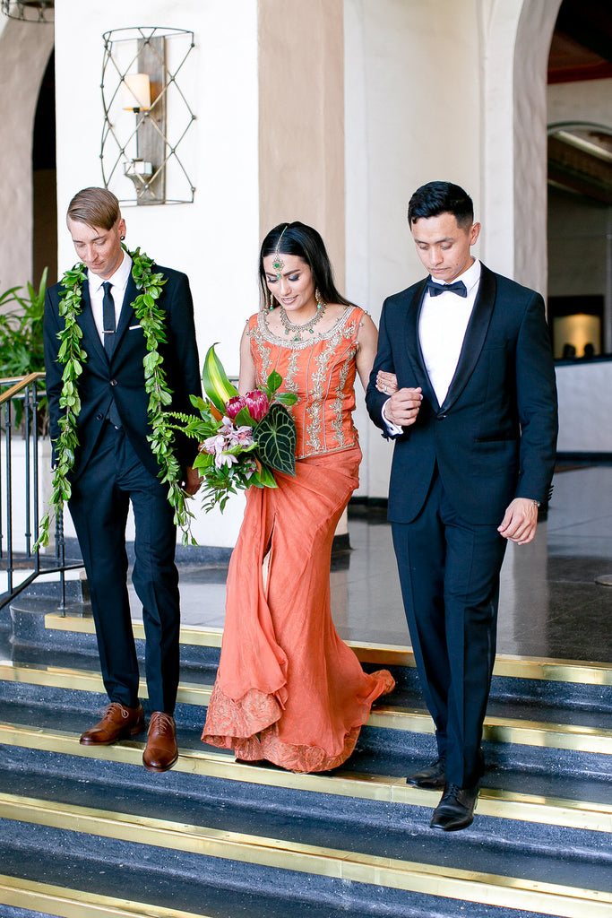 Shaiyanne and JP - Modern Pakistani Bride - Wedding Celebration in Hawai'i