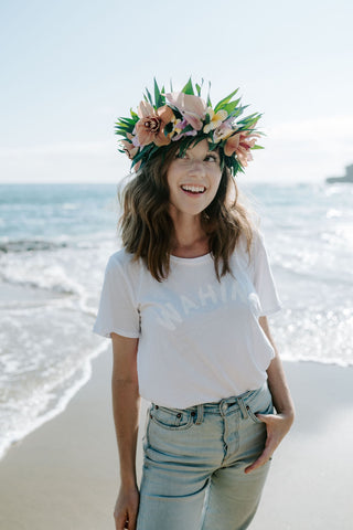 Hakus and Love - Laguna Beach | Tee Wahine by Dolkii