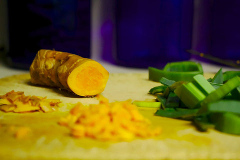 Add Fresh Turmeric Root to Bone Broth