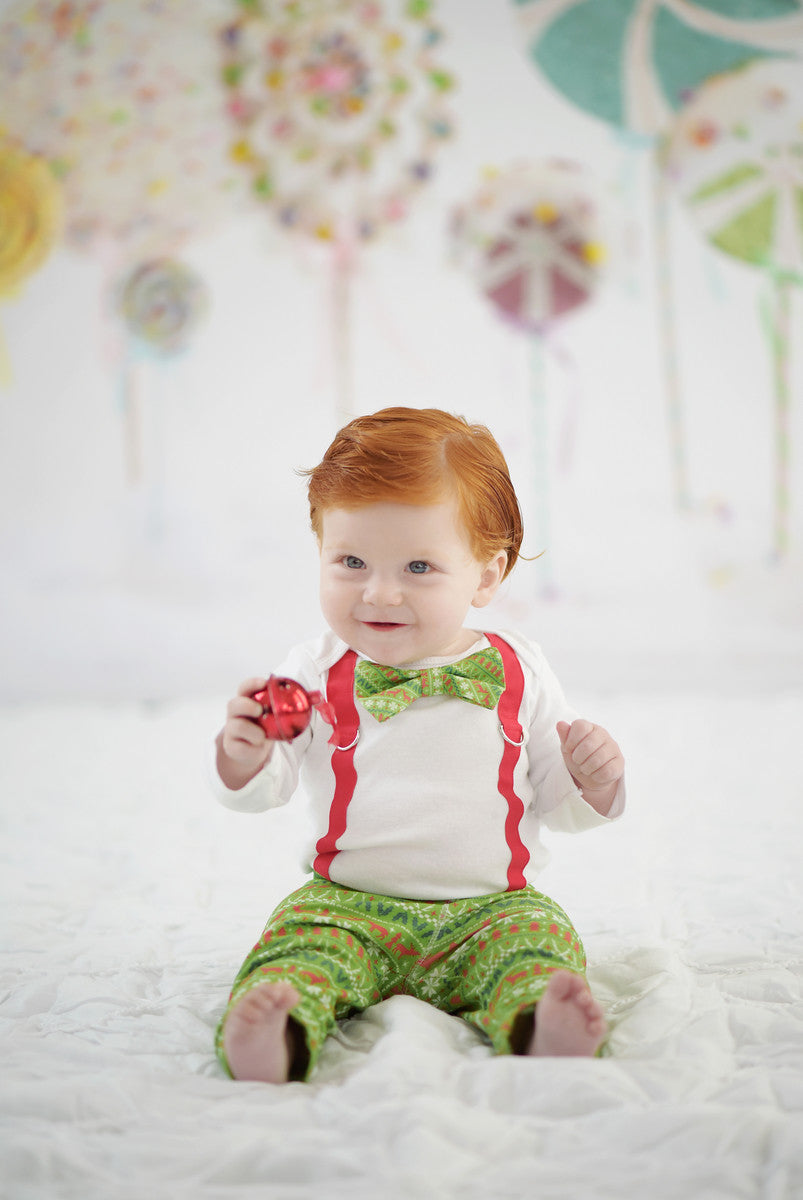 Newborn boy 1st christmas clothes