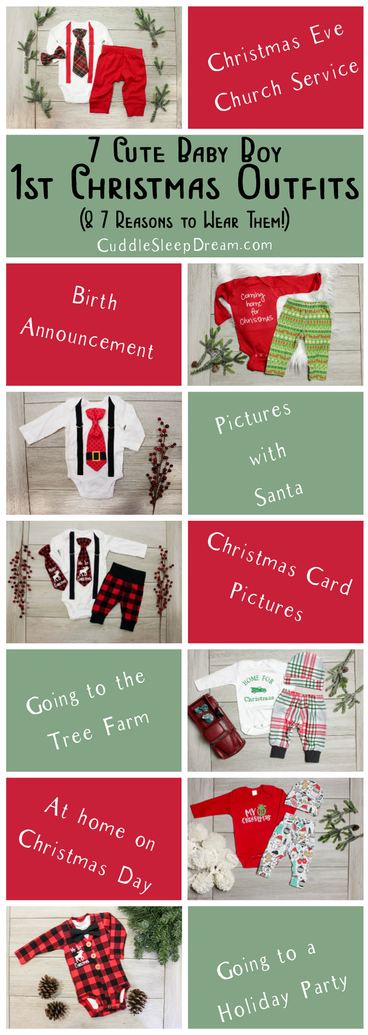 Baby Boy 1st Christmas Outfit Ideas