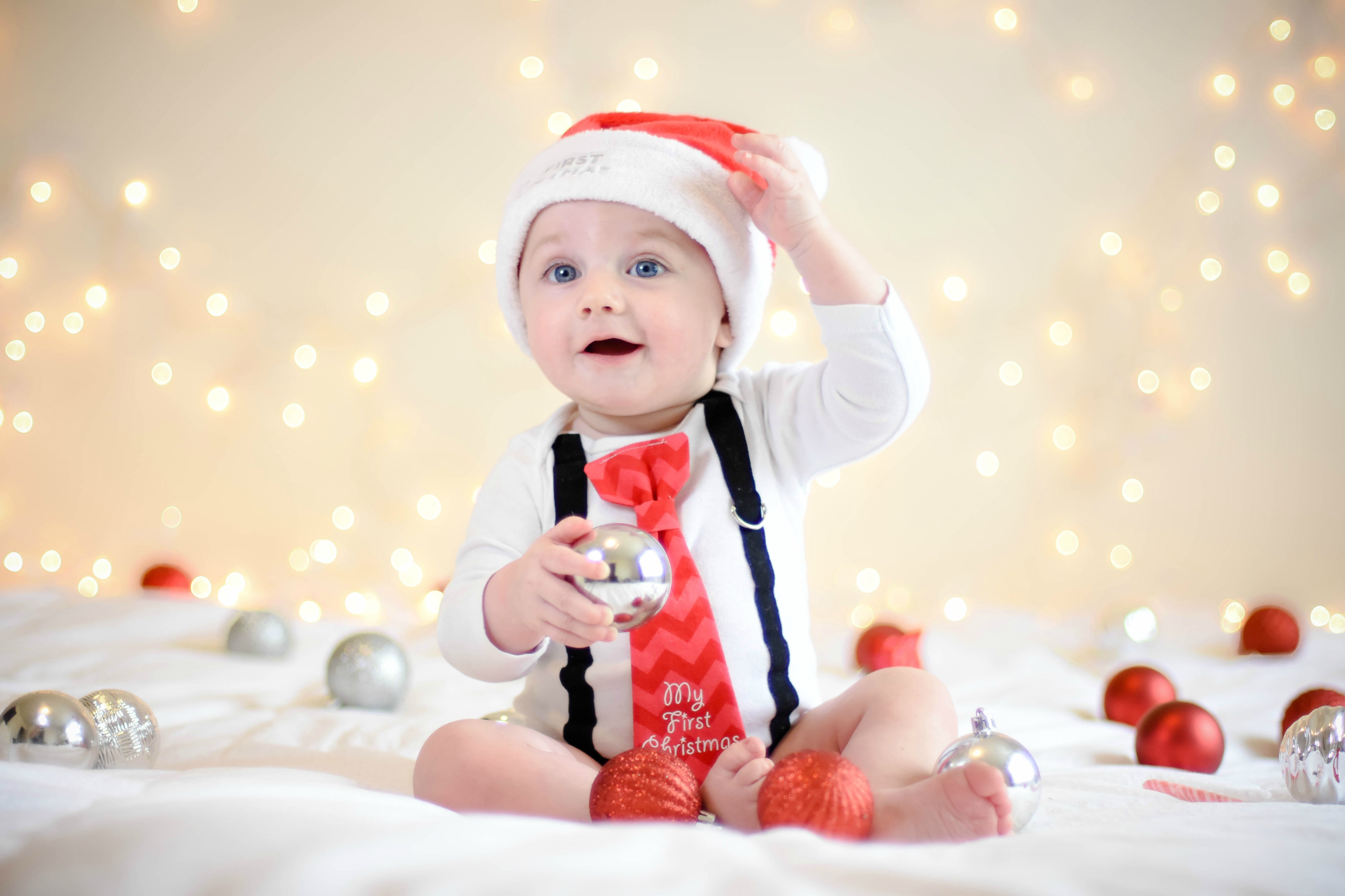 Baby's 1st christmas outfit boy