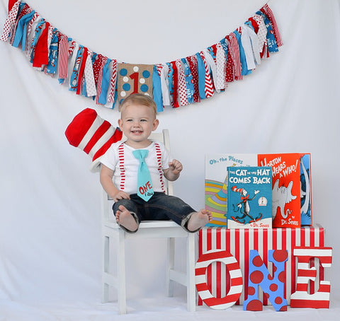 seuss 1st birthday outfit boy