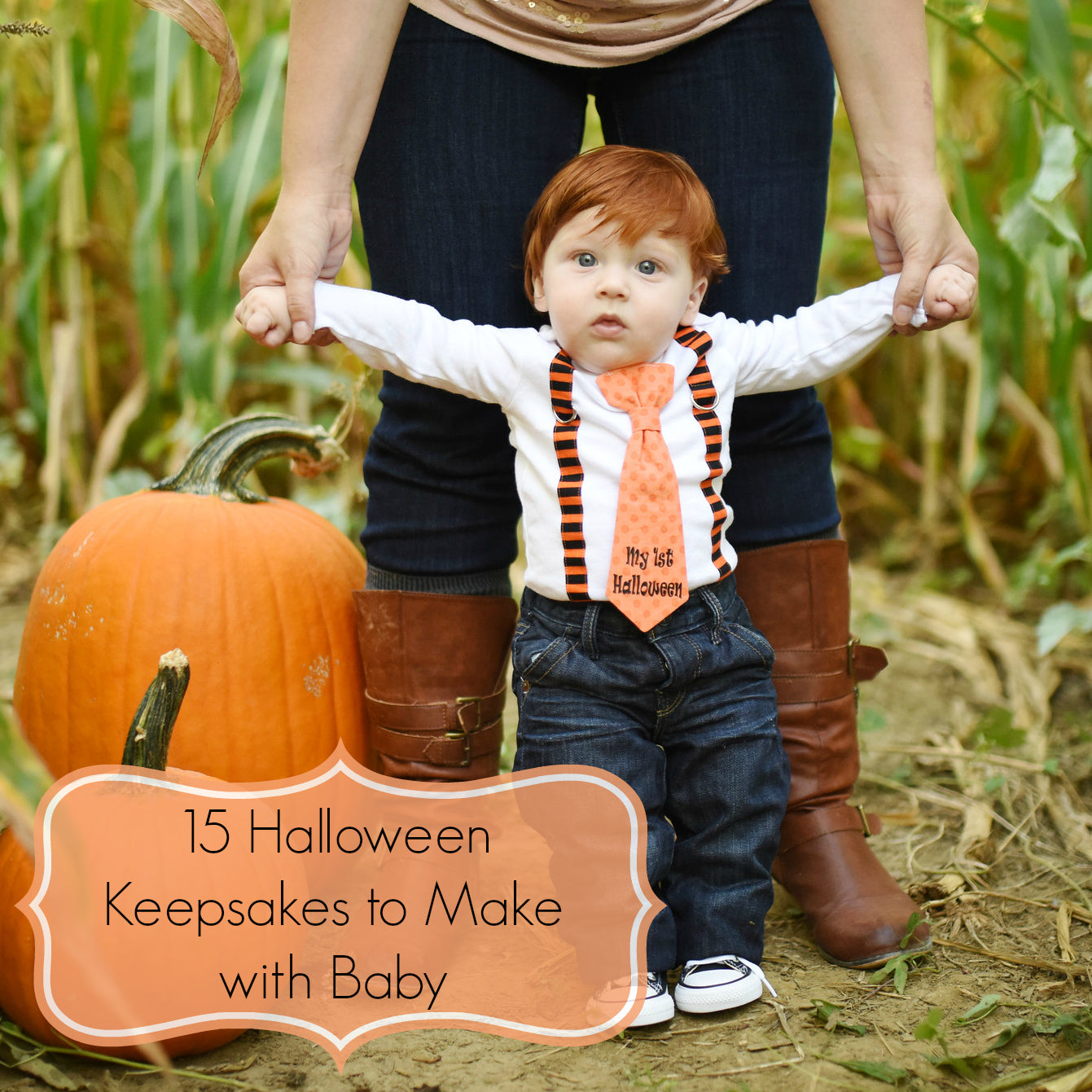 15 Halloween Keepsakes to Make with Baby