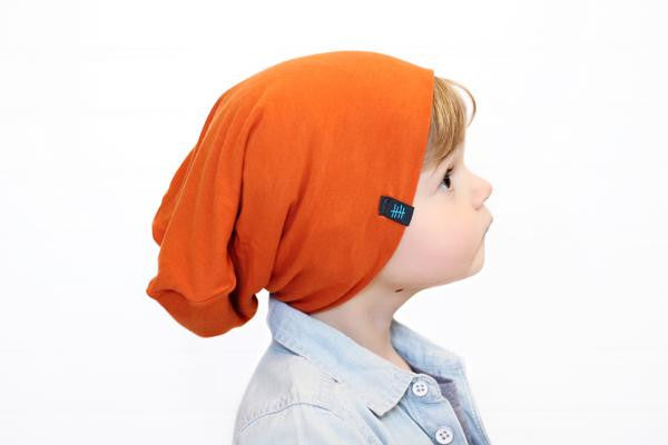 orange beanie