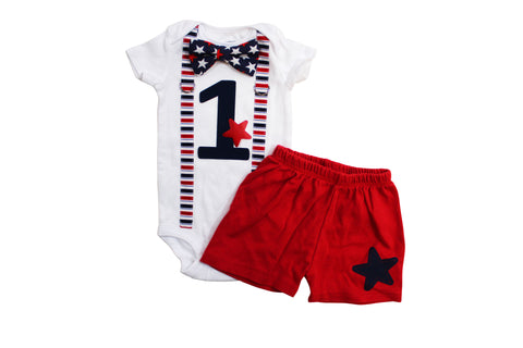 4th of july birthday outfit boy