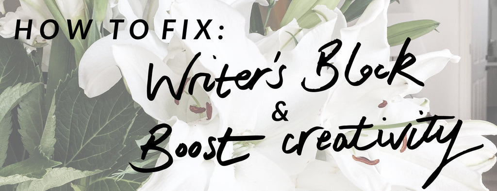 How to Fix Writer's Block & Boost Creativity