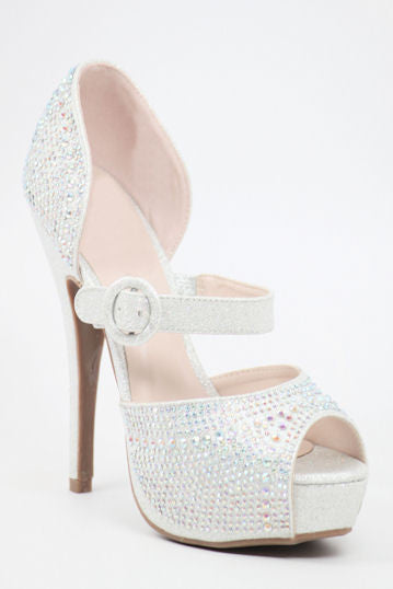 homecoming shoes silver