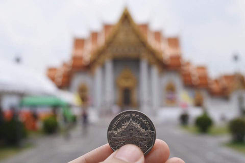5-baht coin.  Photo Credit @RatiButr
