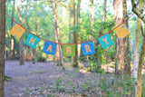 Personalised Name or Letter Square Bunting