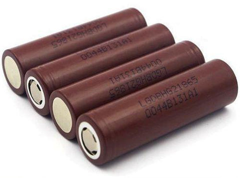 GENUINE LG 18650HG2 3000mAh High Discharge Flat top battery