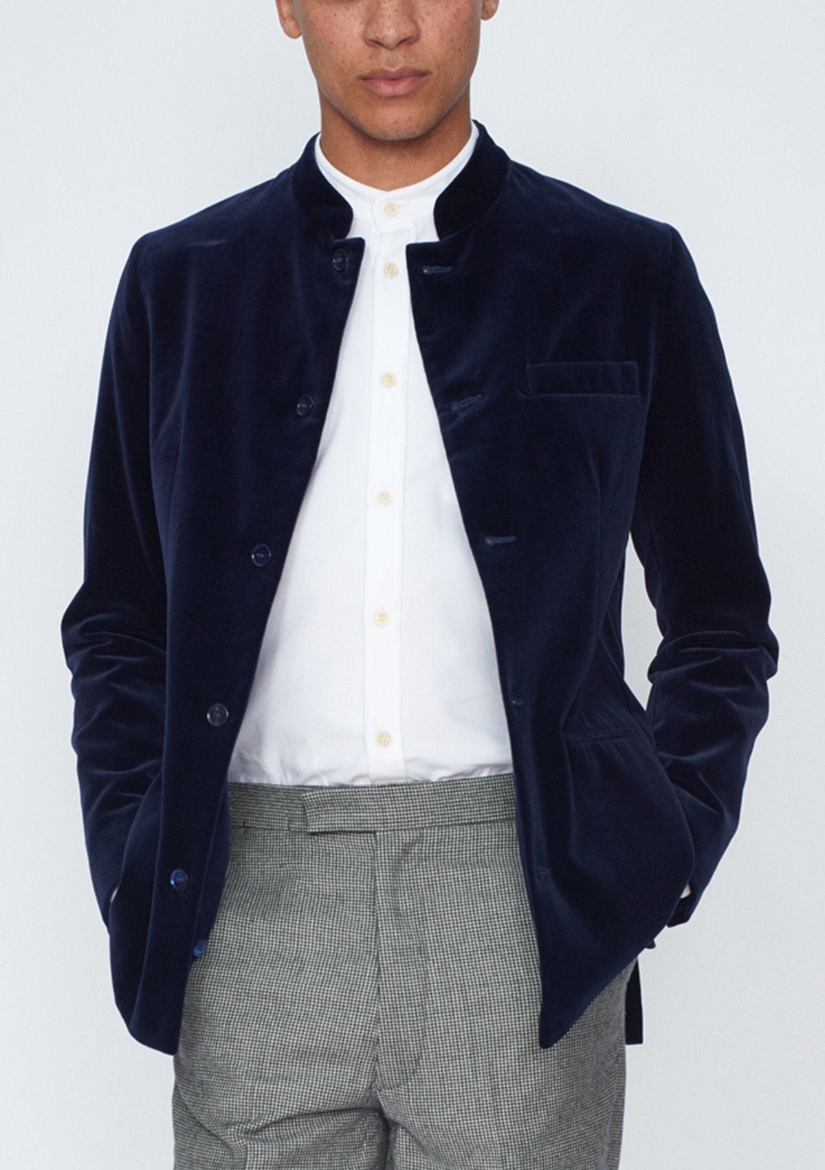 Berluti Midnight Navy Velvet Jacket