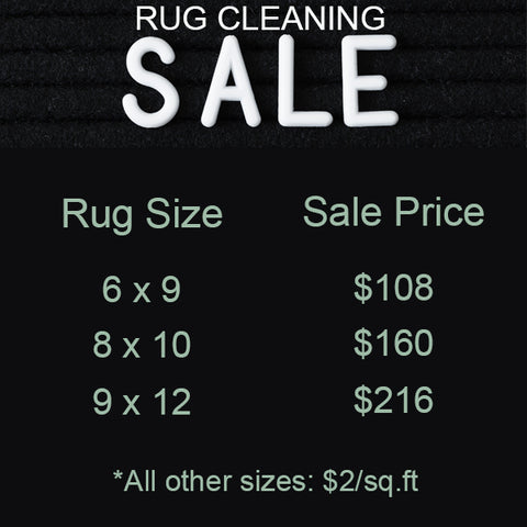 Oriental Rug Cleaning Sale Prices Oak Park, IL / Chicago, IL - Crafters and Weavers
