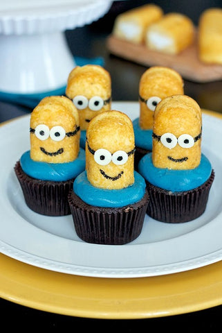 Minion Twinkie Cupcakes