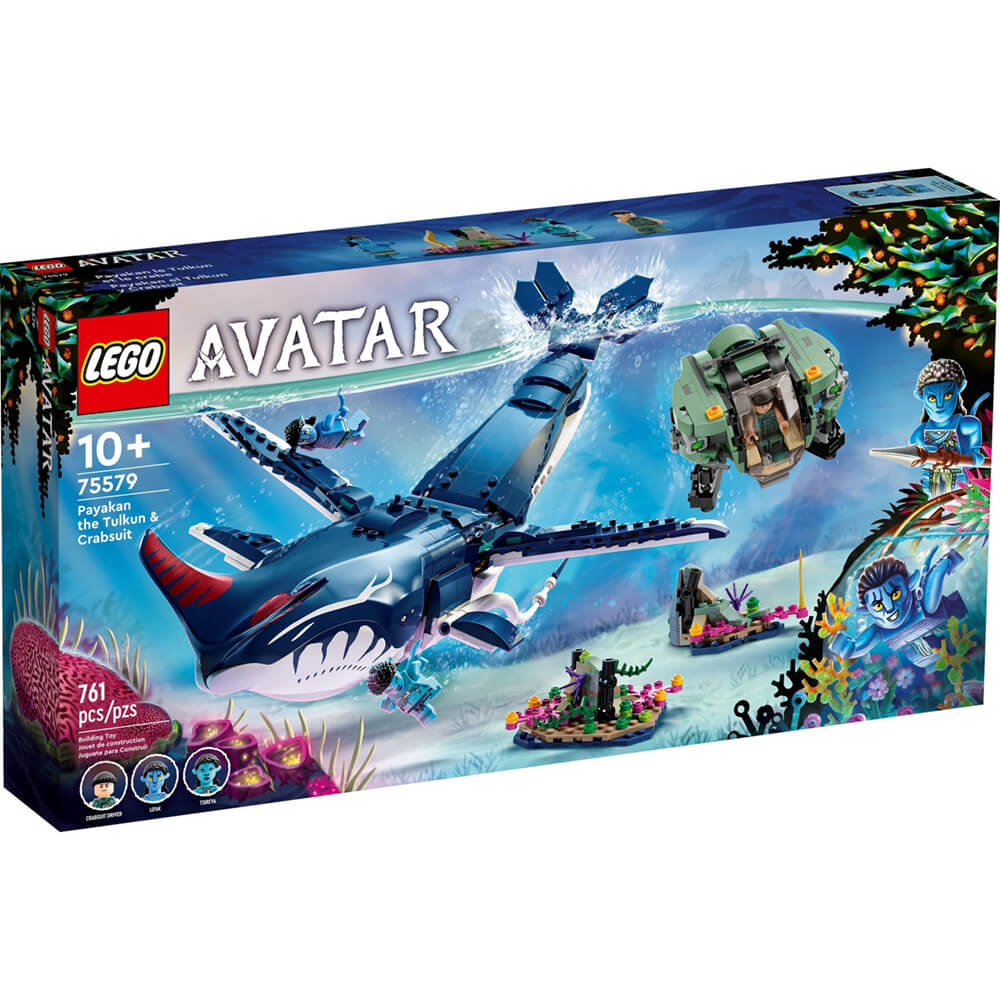 privaat Soms soms Strikt LEGO® Avatar Payakan the Tulkun & Crabsuit 761 Piece Building Kit (75579)