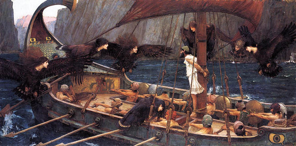 "Ulysses and the Sirens," John William Waterhouse (1891)