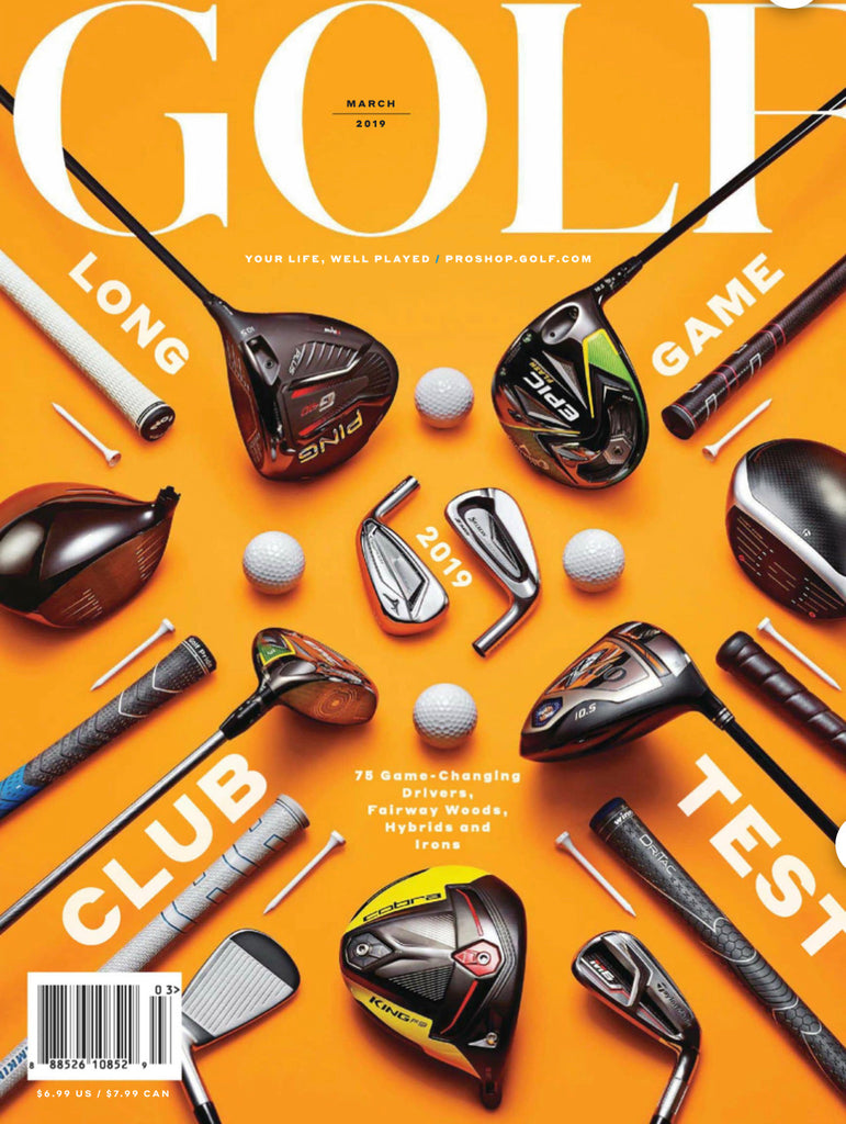 The Hanger featured in Golf Magazine, March 2019!
