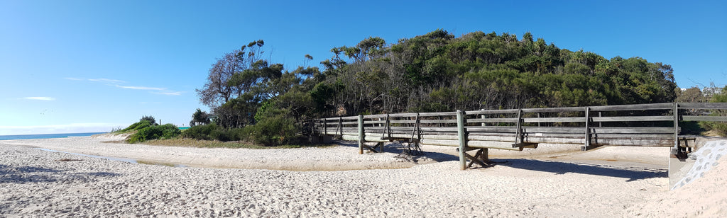 Views of home - Currumbin walking bridge