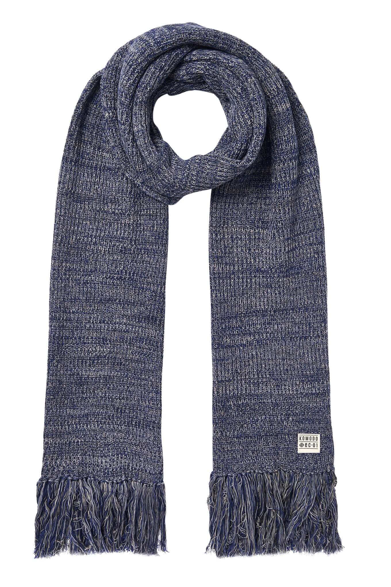 GORO - GOTS Organic Cotton Scarf Navy