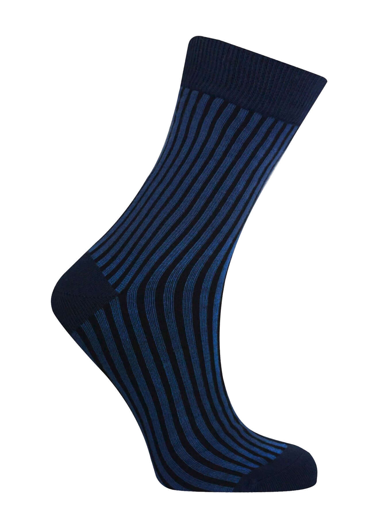 VERTICAL - GOTS Organic Cotton Socks Blue, EUR 44-46