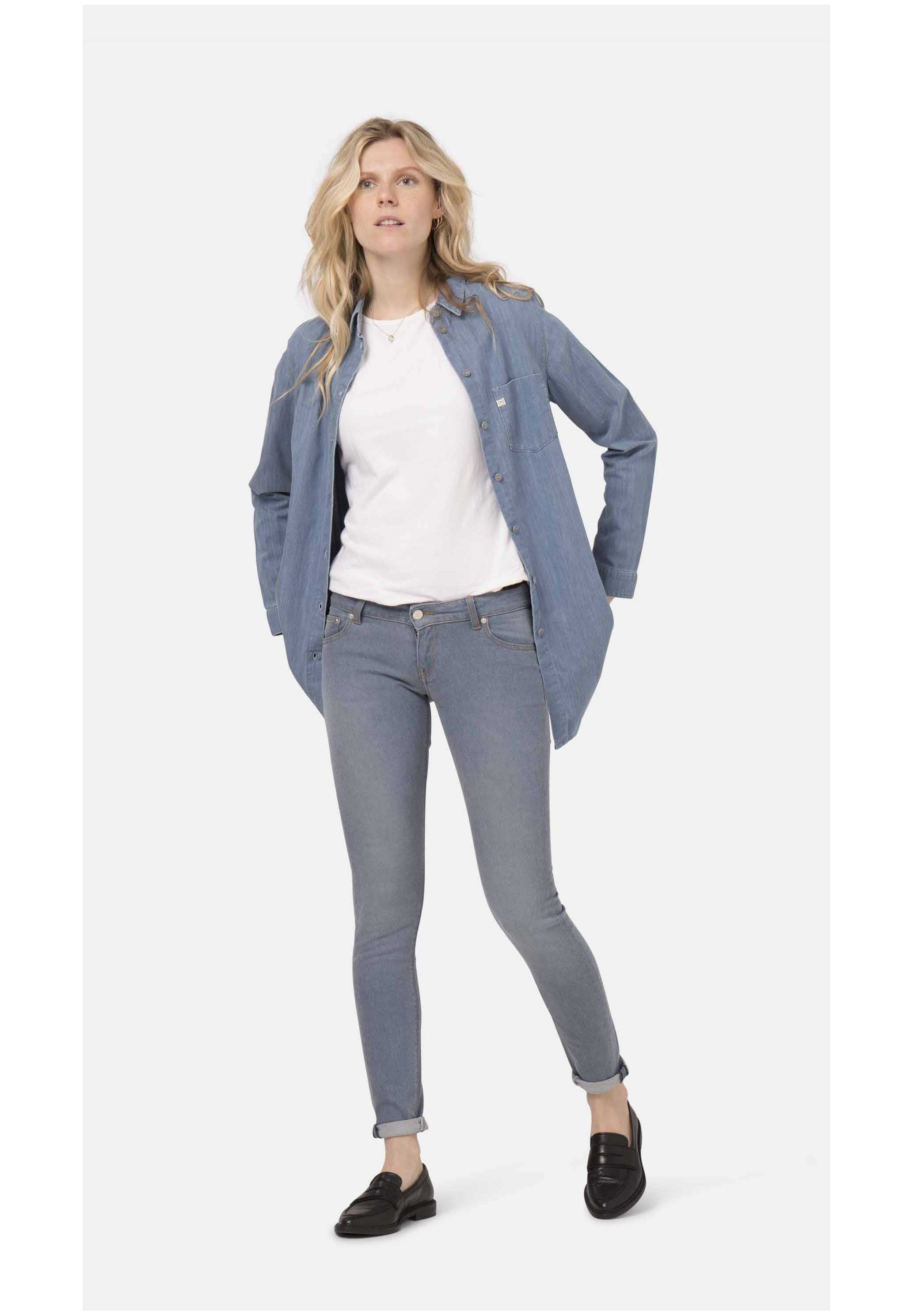 LILLY Womens skinny blue jeans by MUD, W27 / L30