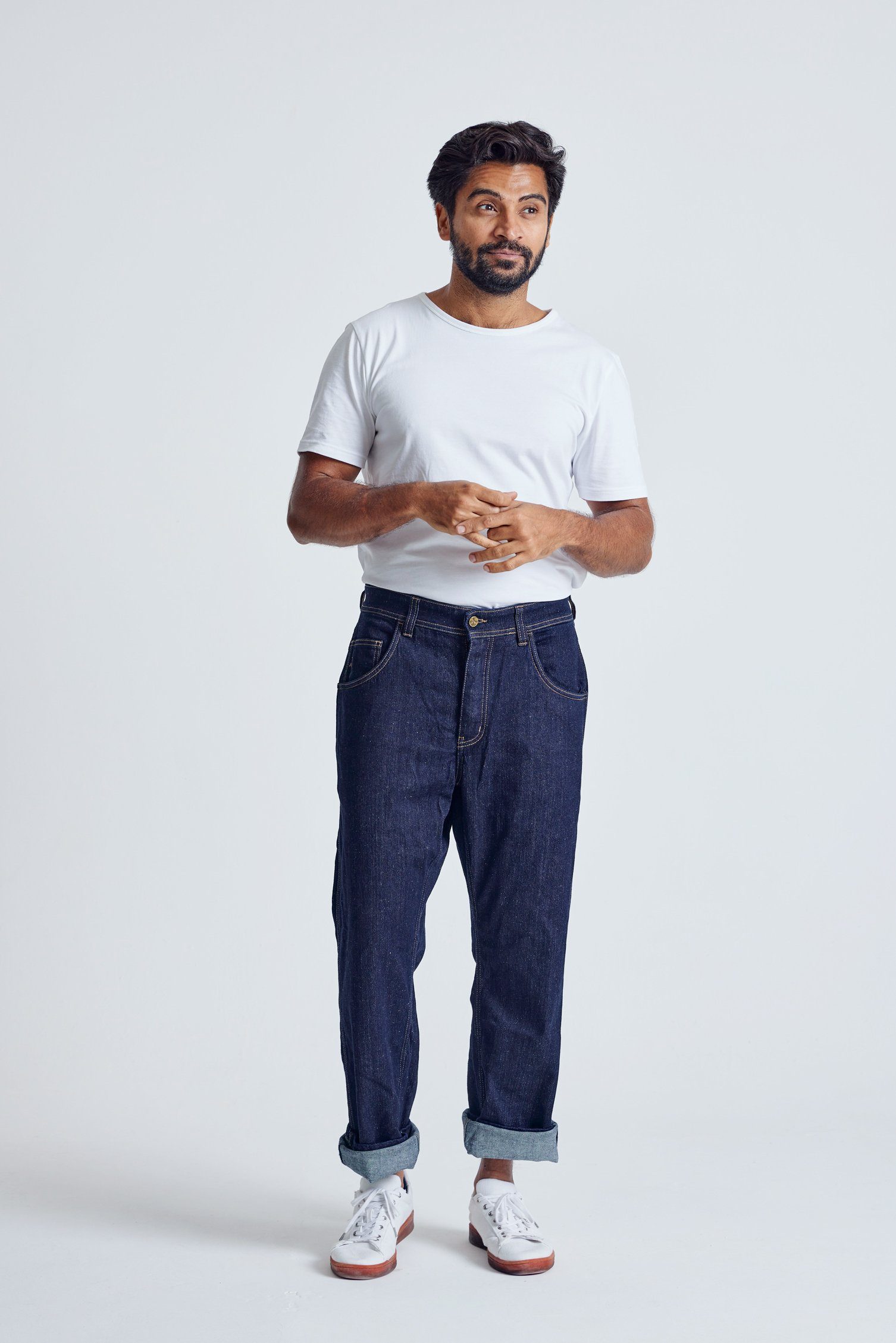 SATCH Rinse - GOTS Organic Cotton Jeans by Flax & Loom, 34 / Regular